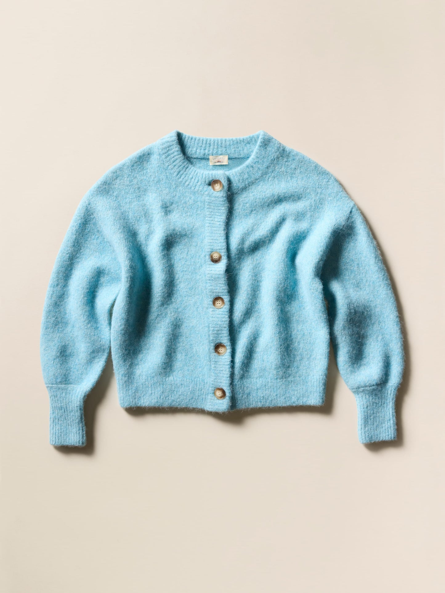 Alpine Cozy Cardigan - Lake Blue
