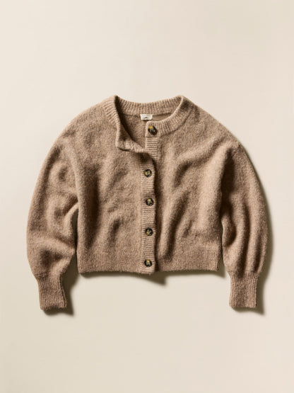 Alpine Cozy Cardigan - Toffee