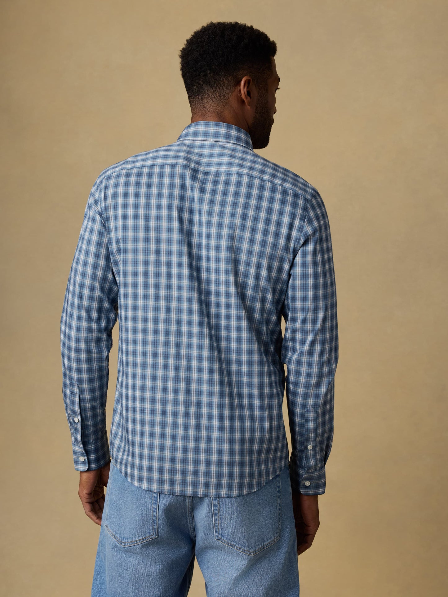 The Movement™ Shirt - Azure Night Plaid