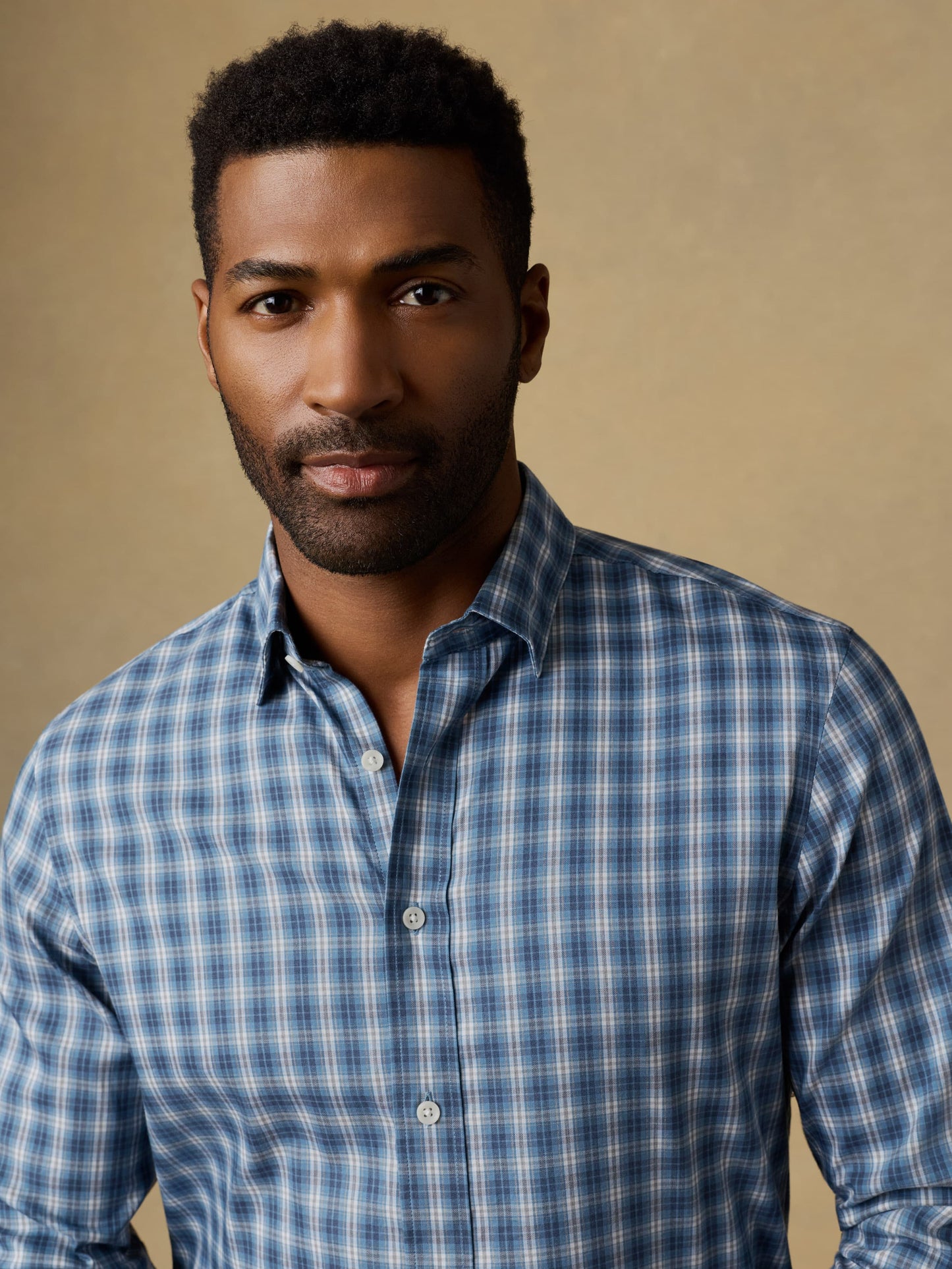 The Movement™ Shirt - Azure Night Plaid
