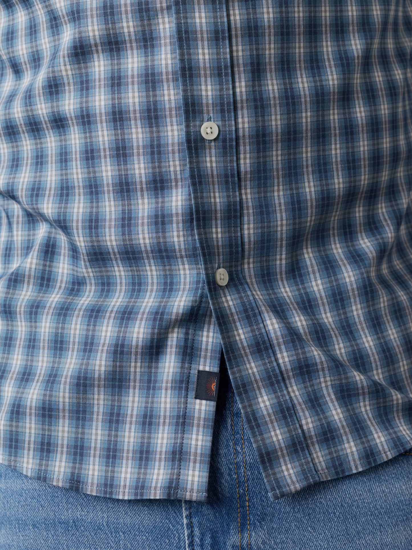 The Movement™ Shirt - Azure Night Plaid