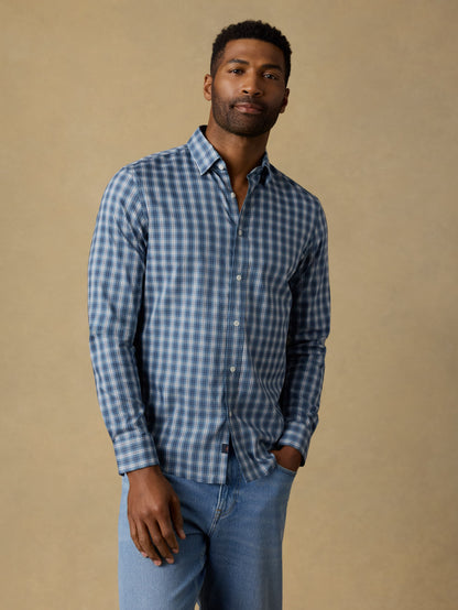 The Movement™ Shirt - Azure Night Plaid