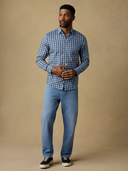 The Movement™ Shirt - Azure Night Plaid