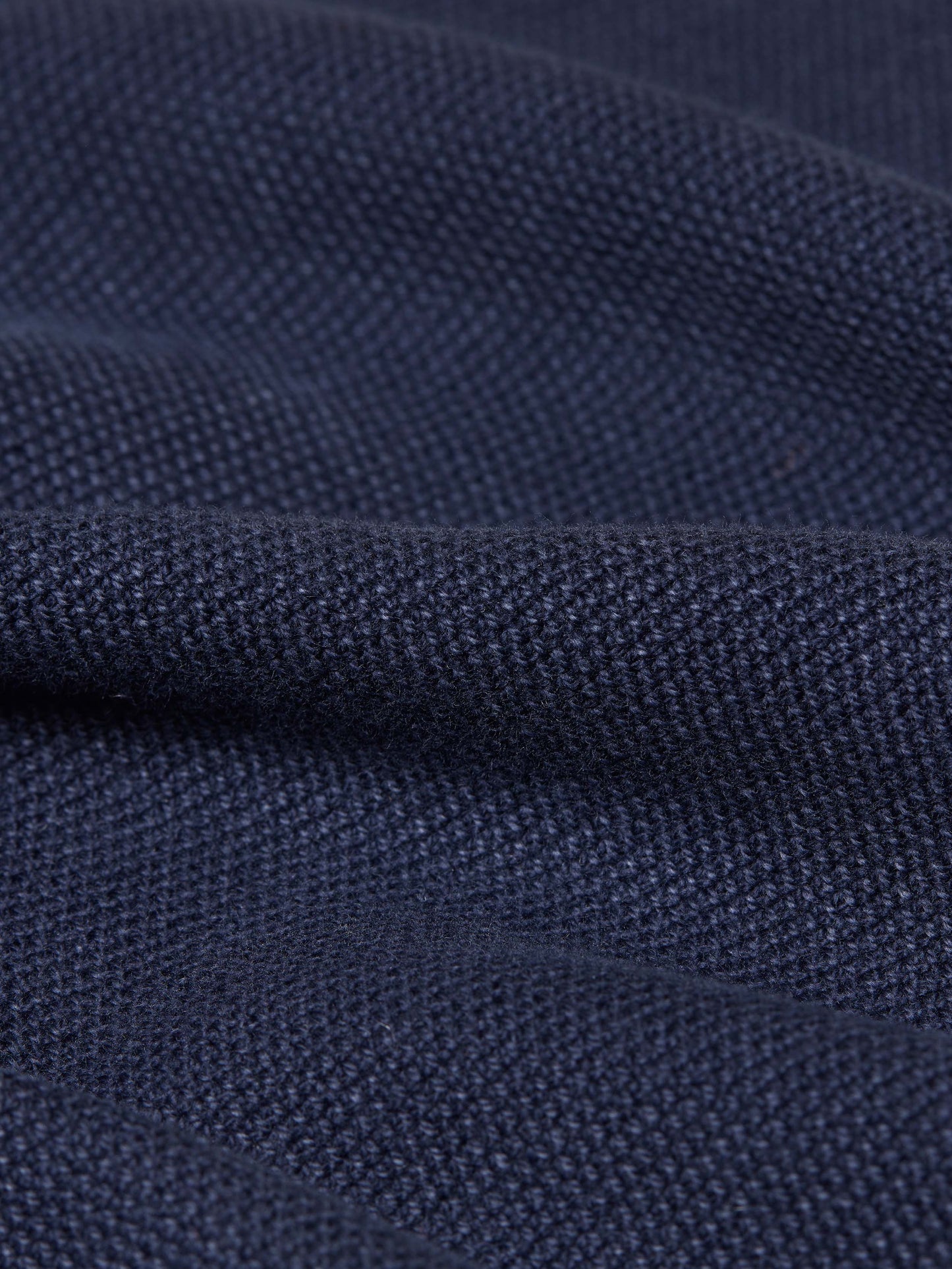 Light-Weight Cotton Crewneck - Ravine Navy