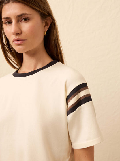 Sport Jersey Throwback Tee - Phantom Varsity