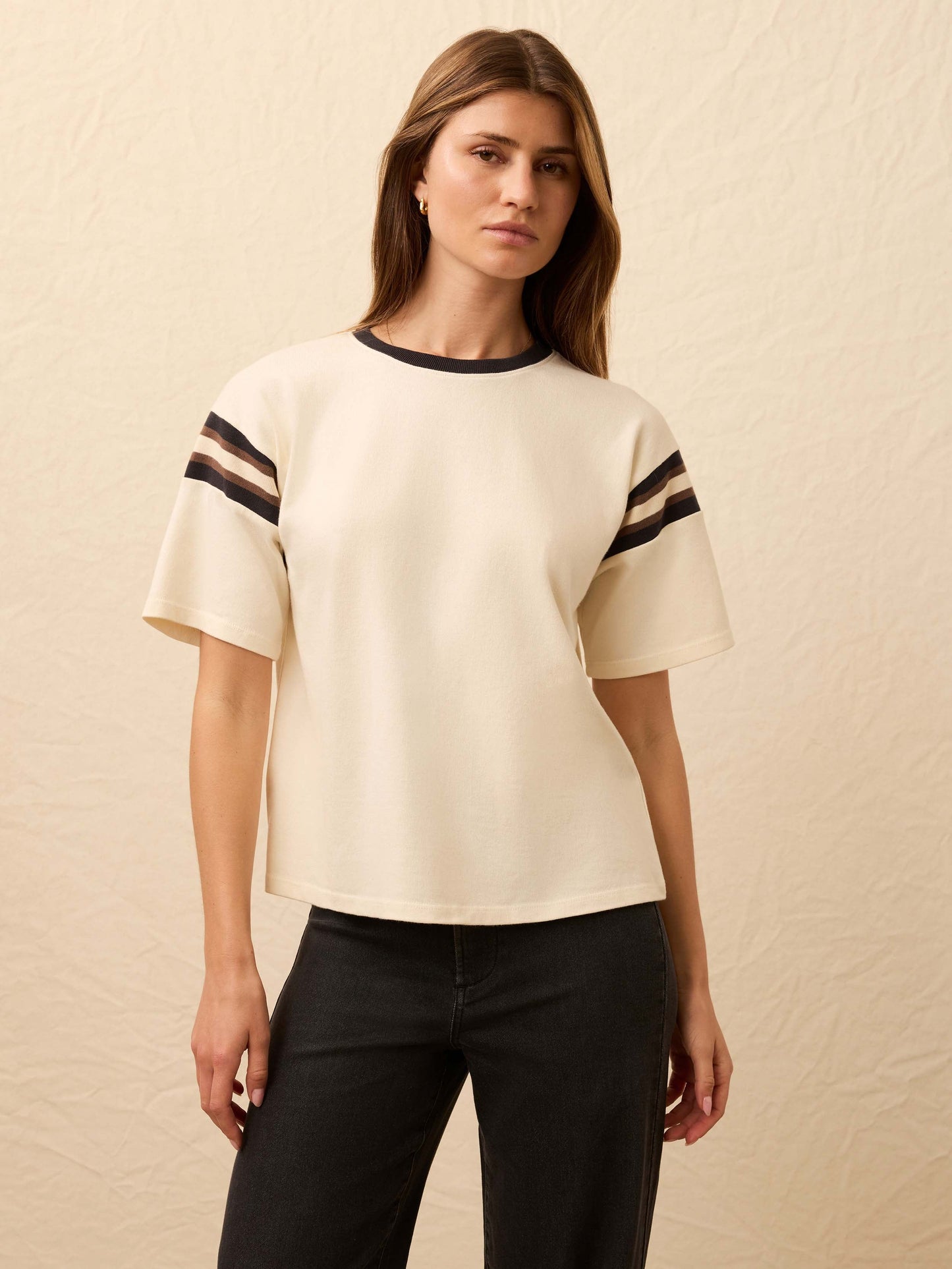 Sport Jersey Throwback Tee - Phantom Varsity