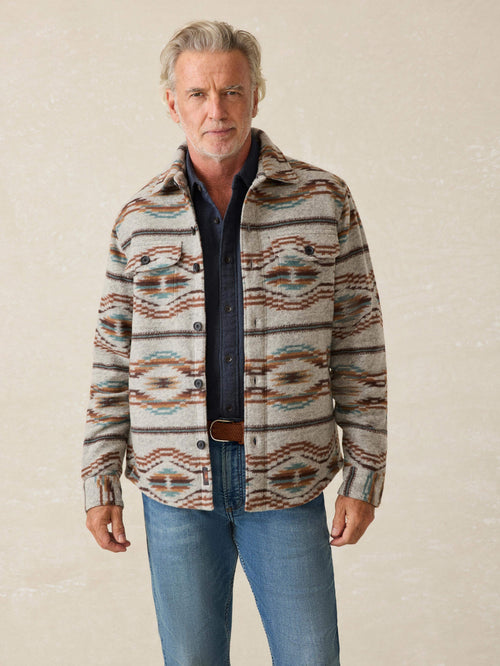 Range Thunder Voice Eagle High Pile Fleece Lined CPO - Grey Skies