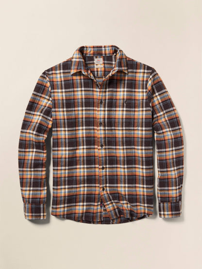 Super Brushed Flannel - Walnut Wood Plaid