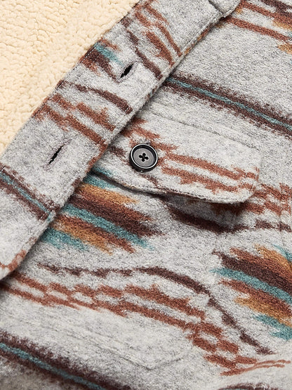 Range Thunder Voice Eagle High Pile Fleece Lined CPO - Grey Skies