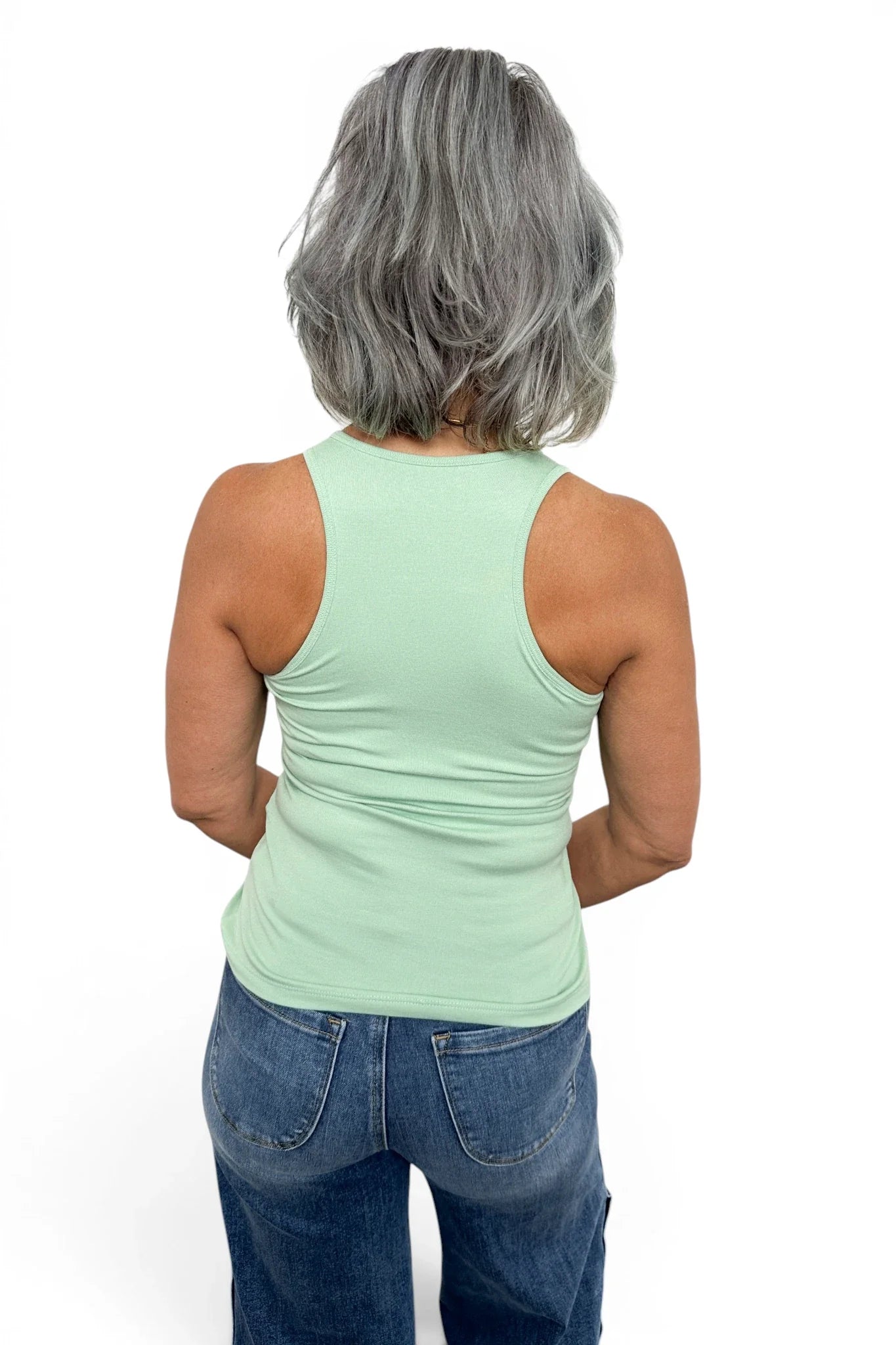 ALB Custom Women's Layering Built in Bra Tank Top