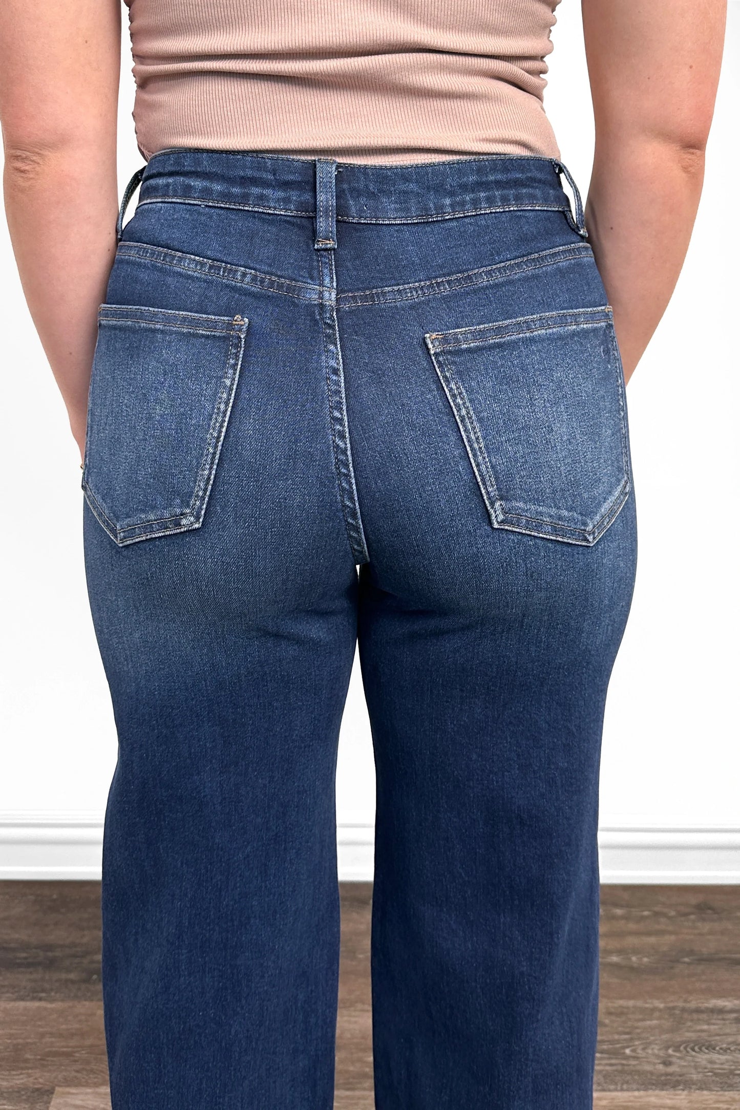 The Betsy High-Rise Tummy Control Vintage Wide Leg Jeans
