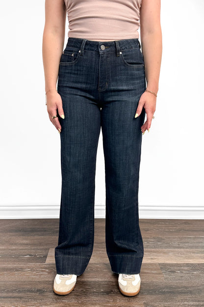 The Cheryl High-Rise Tummy Control Straight Leg Jeans
