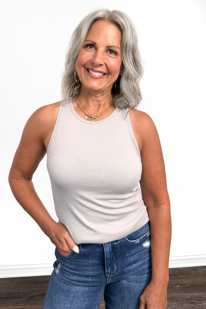 ALB Custom Women's Layering Built in Bra Tank Top
