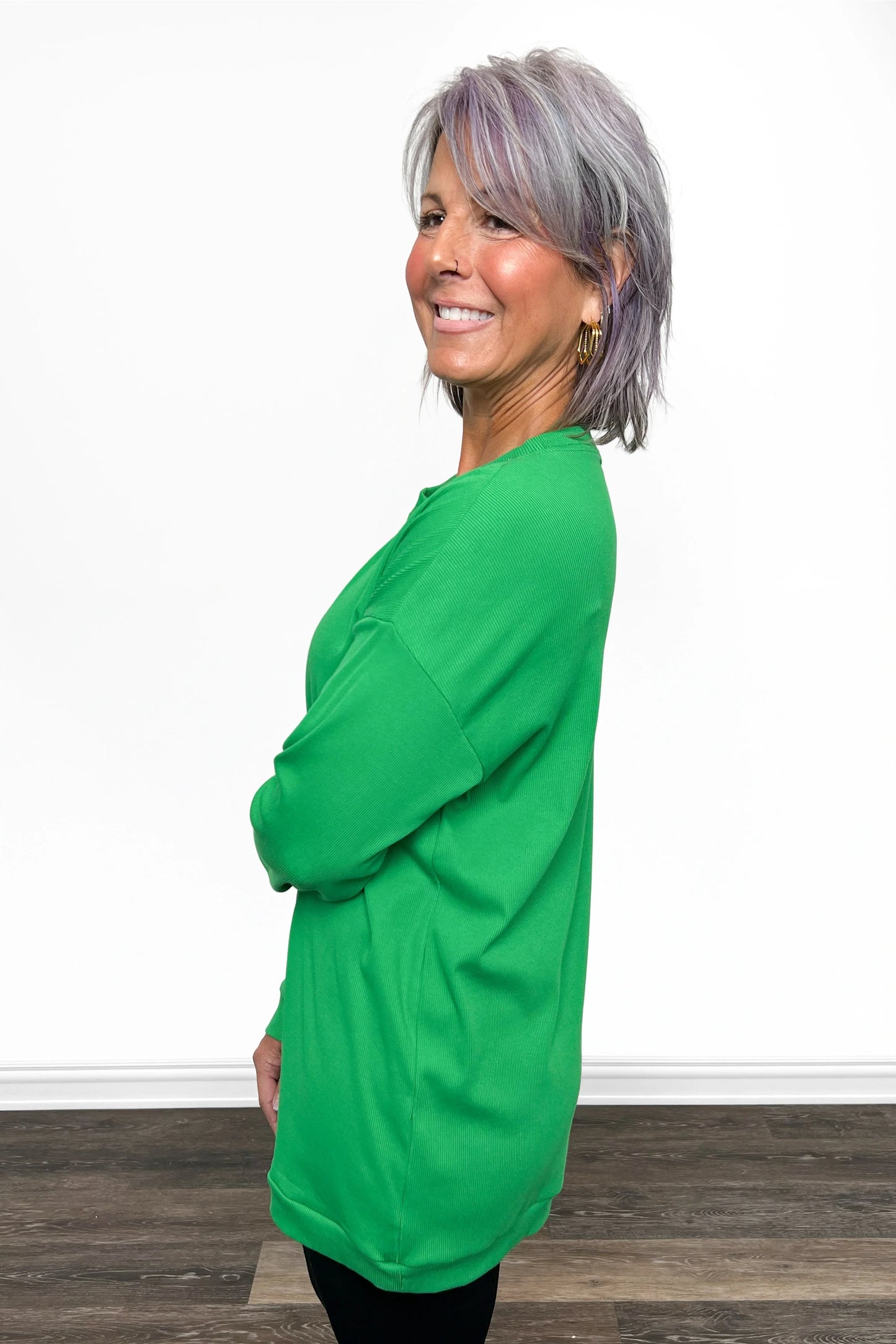ALB Custom Women’s Luxe Ribbed Long Sleeve Top