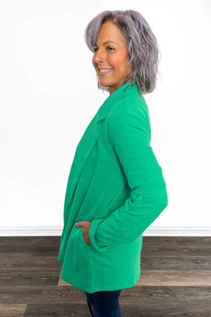 Women's Relaxed Open Front Blazer