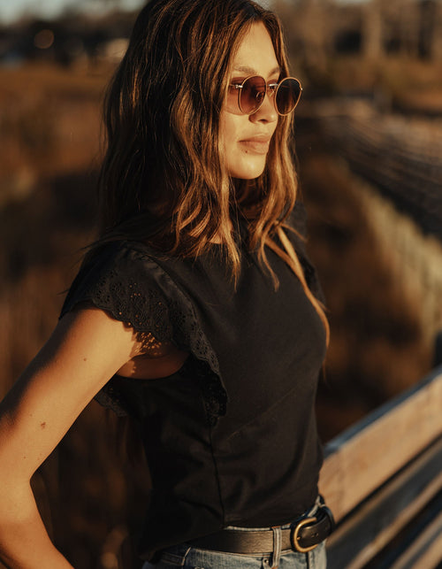 Marnie Eyelet Top