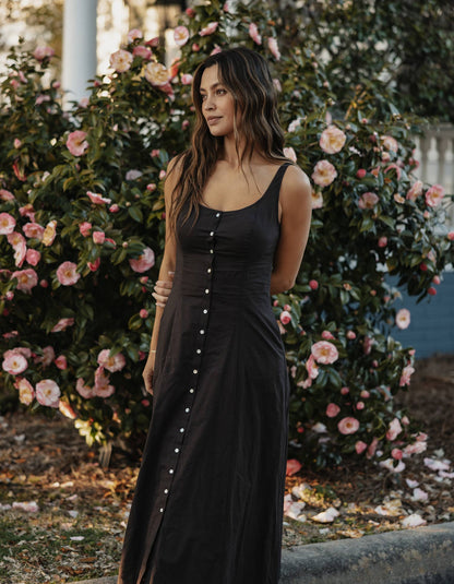Eleanor Dress in Umber