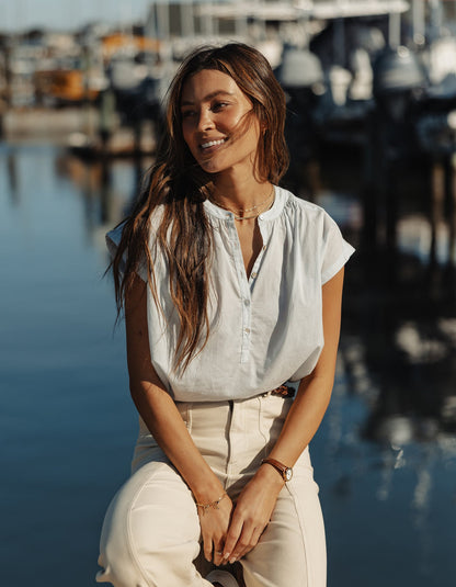 Featherweight Short Sleeve Blouse