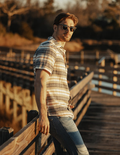 Freshwater Short Sleeve Button Up Shirt