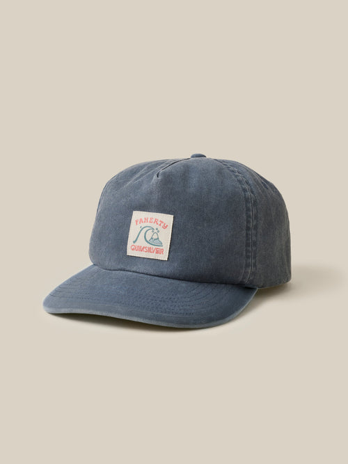 Faherty x Quiksilver Marble Wash Hat - Abyss Navy