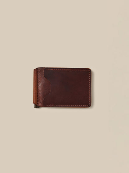 Money Clip - Brown