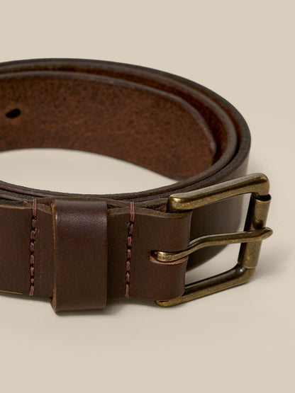 Leather Belt - Brown