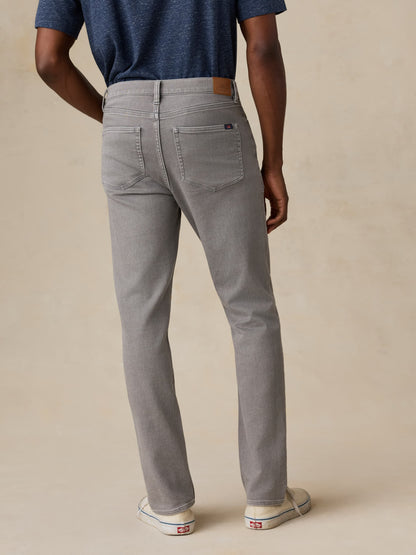 Stretch Terry 5-Pocket Pant - Steel Grey
