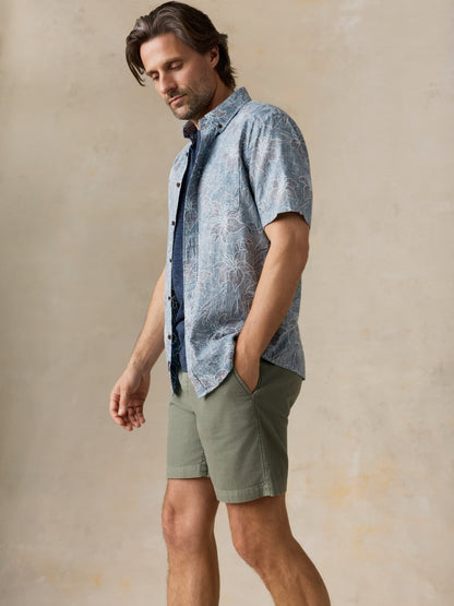 Essential Drawstring Short - Desert Olive