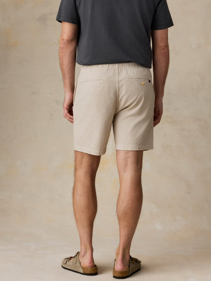Essential Drawstring Short - Stone