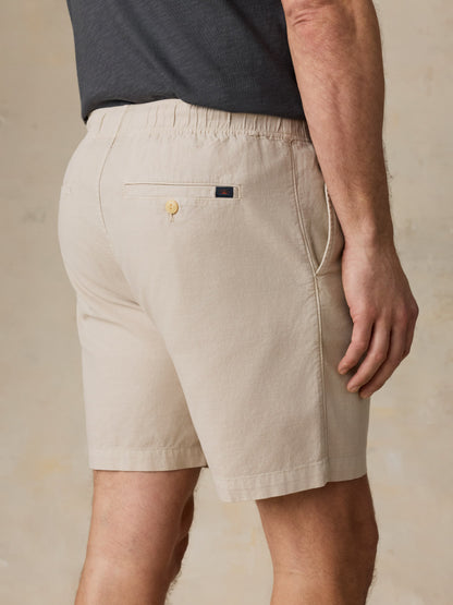 Essential Drawstring Short - Stone