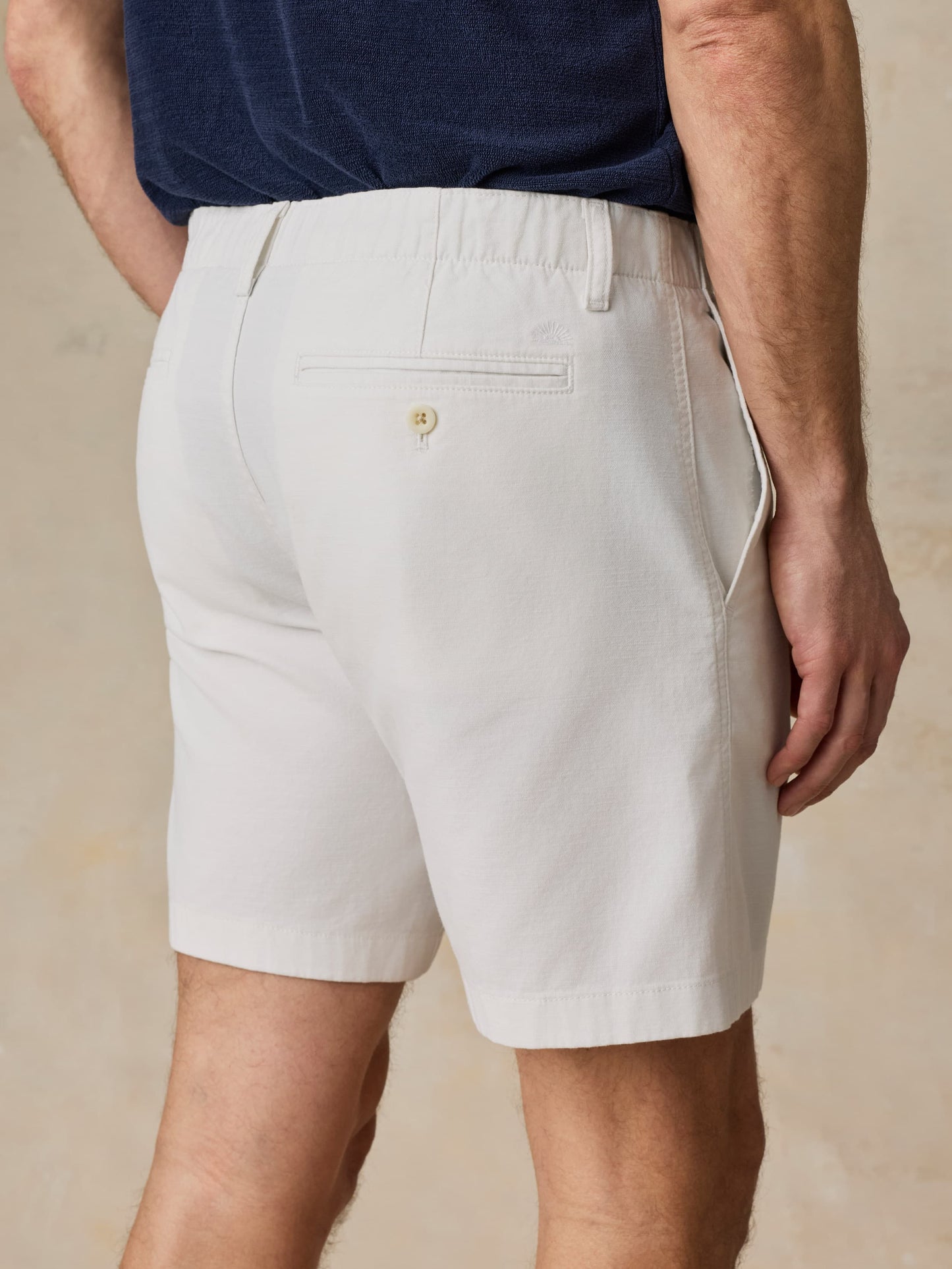 Reserve Chino Short - Boneyard White