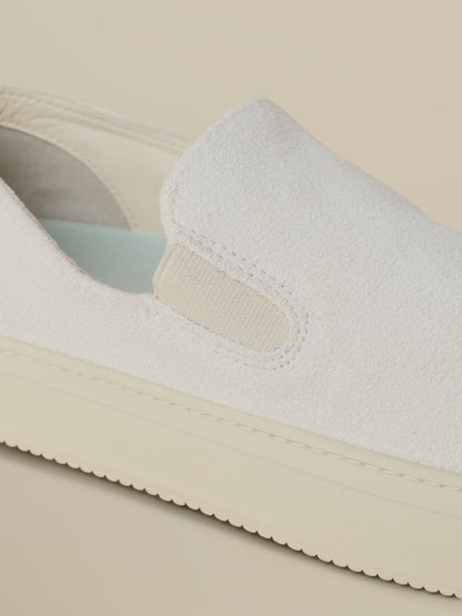 Faherty X Opie Way Slip On Sneaker - Off White