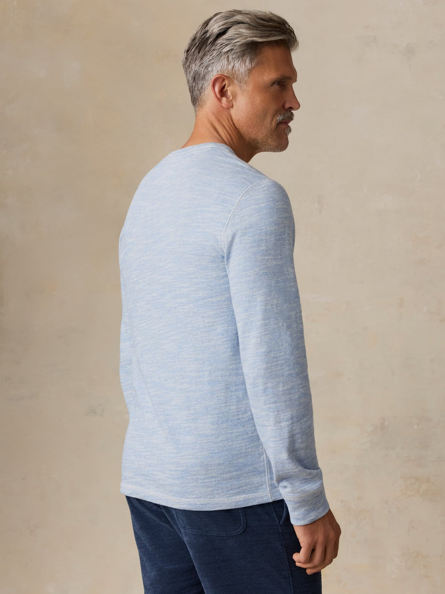 Sunwashed Organic Crew - Blue Ivory Feeder