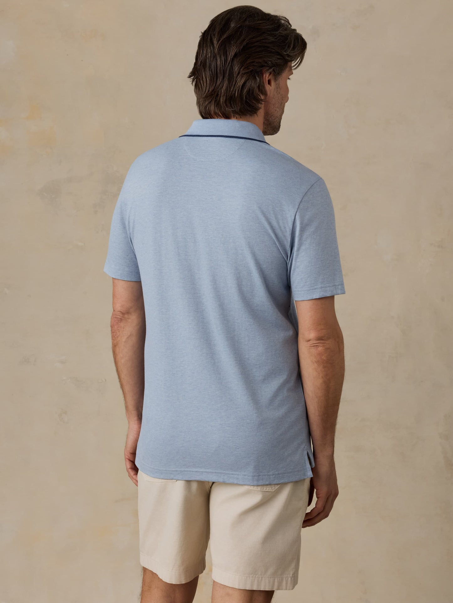 Short-Sleeve Movement™ Pique Polo - Inland Creek Melange