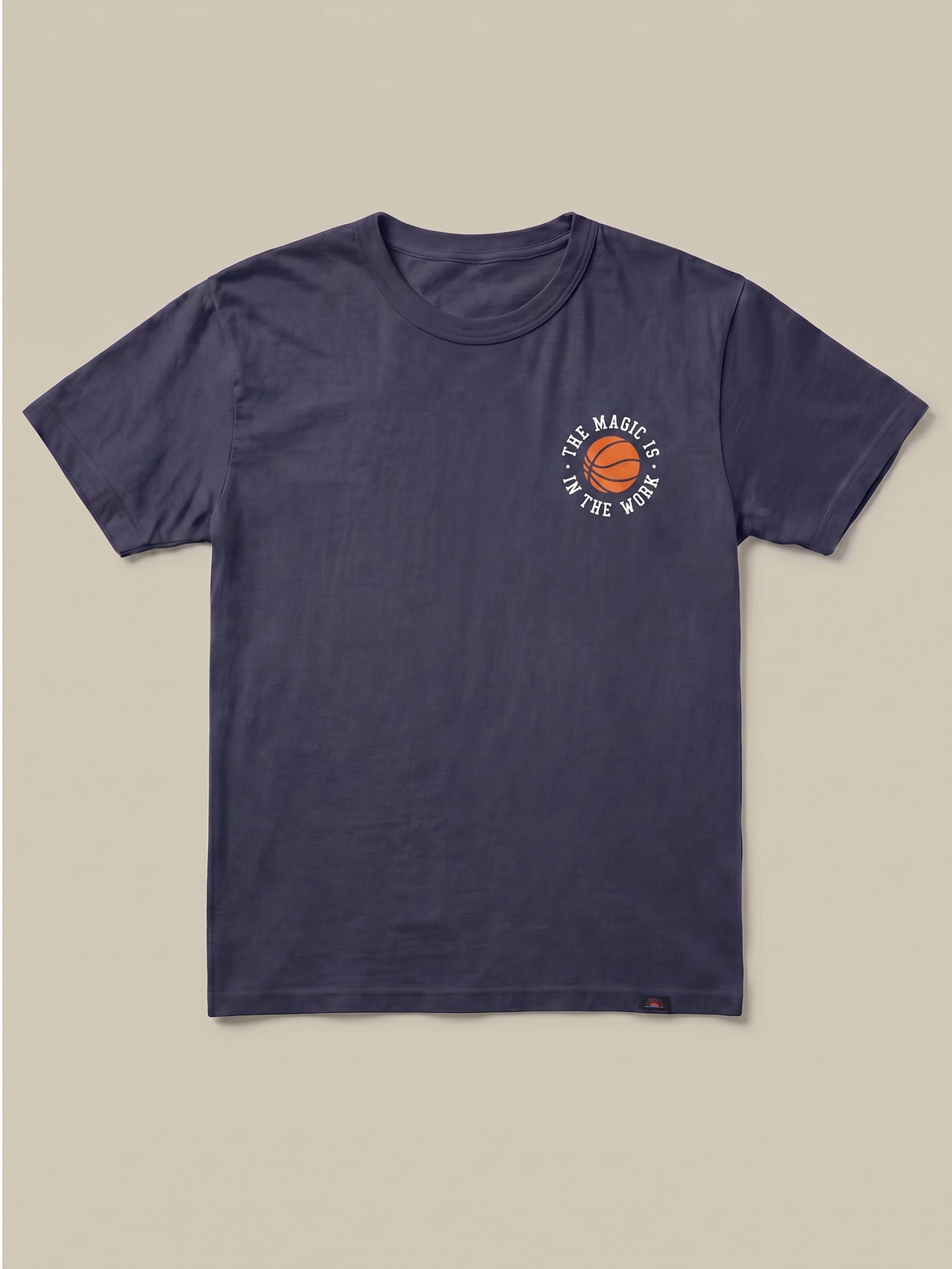Jalen Brunson Sunwashed Tee - Dune Navy