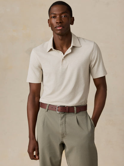 Short-Sleeve Movement™ Polo - Shore Sand Feeder