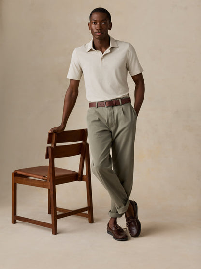 Short-Sleeve Movement™ Polo - Shore Sand Feeder