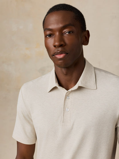 Short-Sleeve Movement™ Polo - Shore Sand Feeder