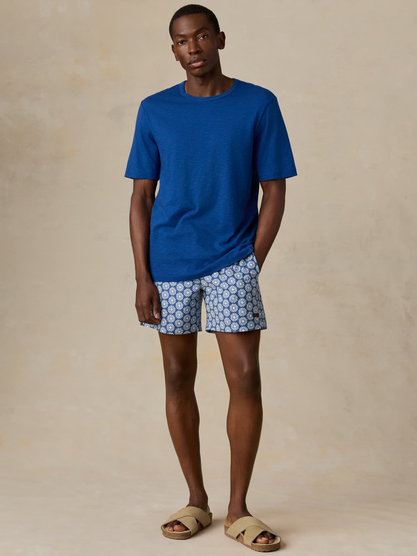 Sunwashed Regenerative Tee - Antilles Blue