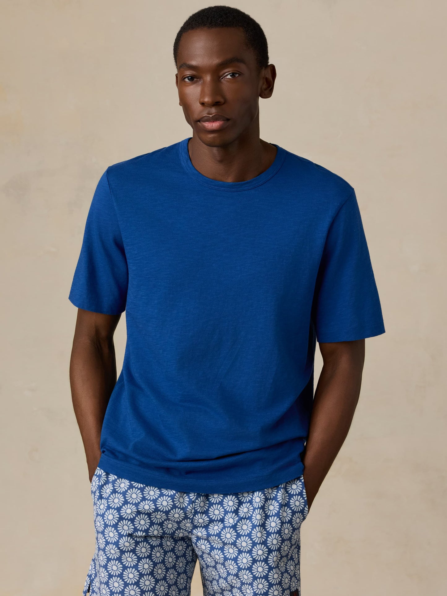 Sunwashed Regenerative Tee - Antilles Blue