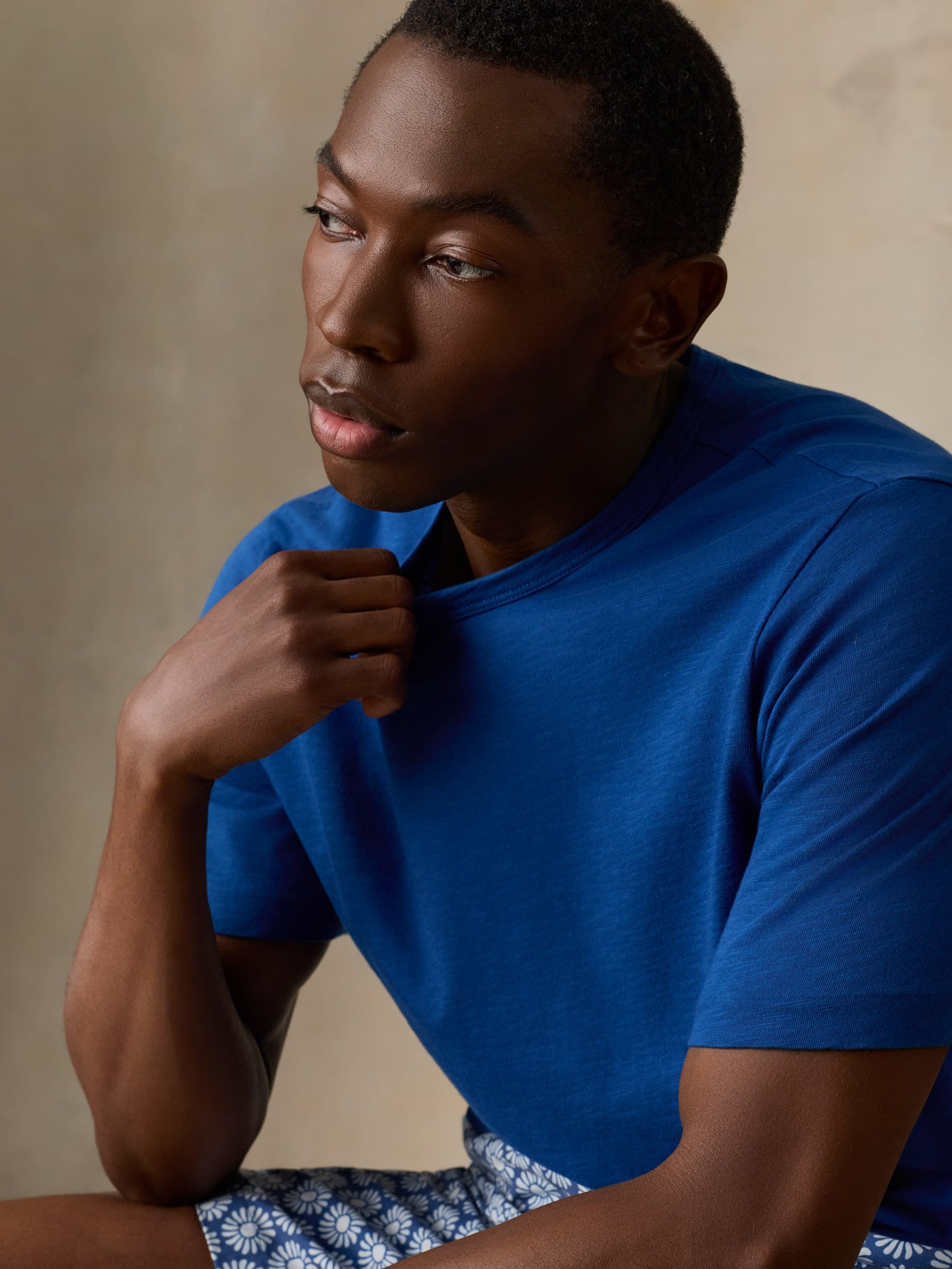 Sunwashed Regenerative Tee - Antilles Blue