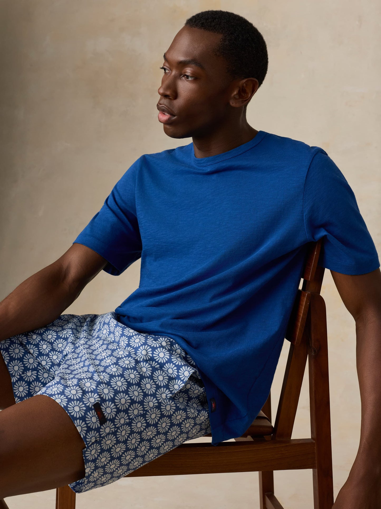 Sunwashed Regenerative Tee - Antilles Blue