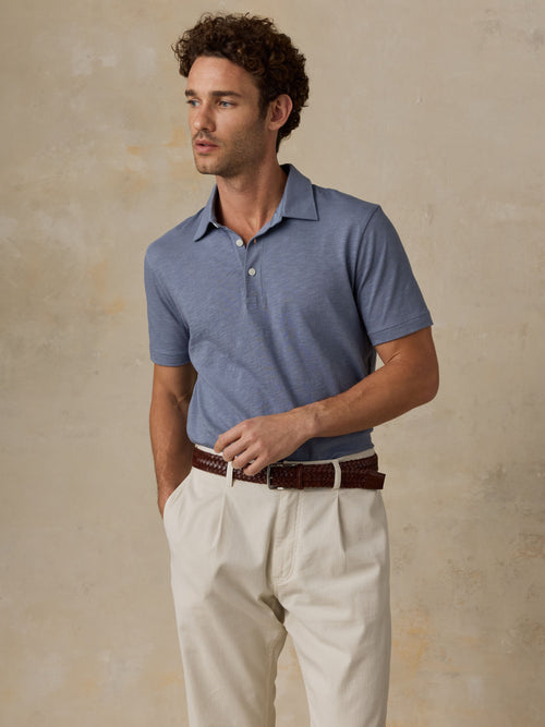 Sunwashed T-Shirt Polo - Flint