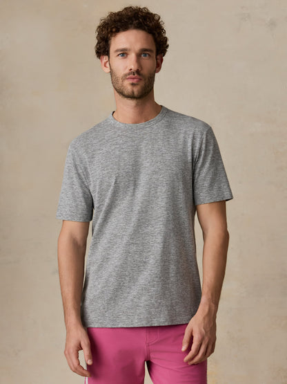 Short-Sleeve Breeze Tee - Cave Grey Heather