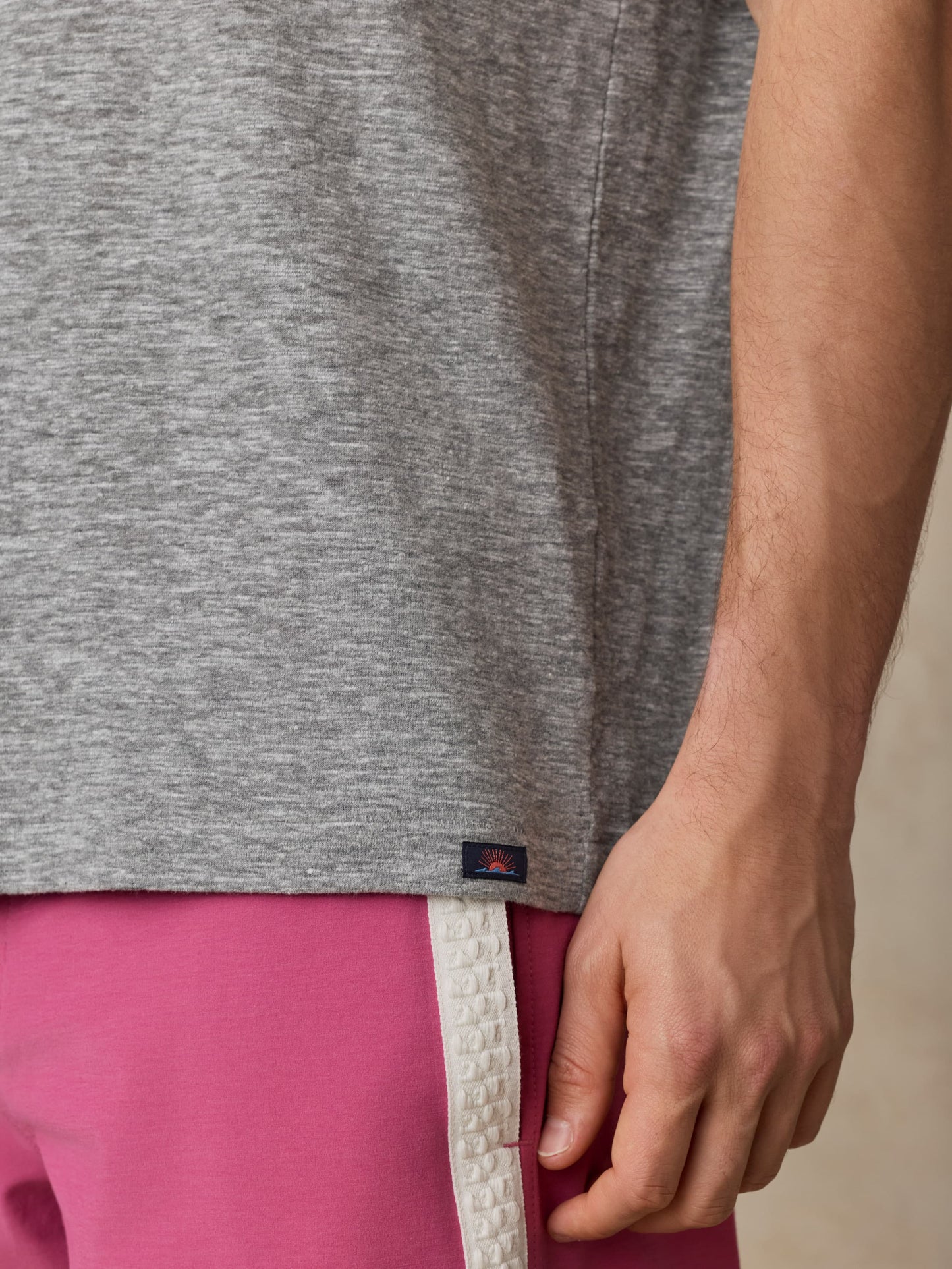 Short-Sleeve Breeze Tee - Cave Grey Heather