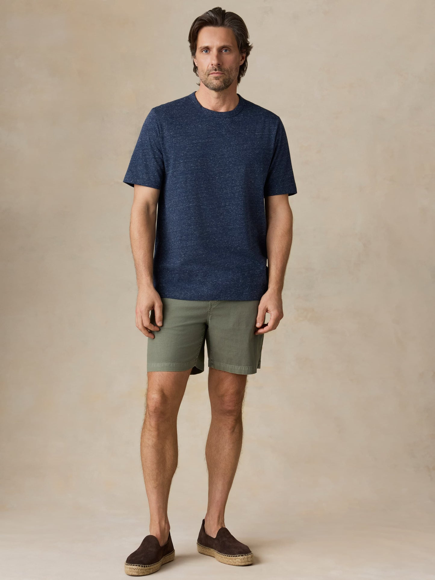 Short-Sleeve Breeze Tee - Midnight Skies Heather