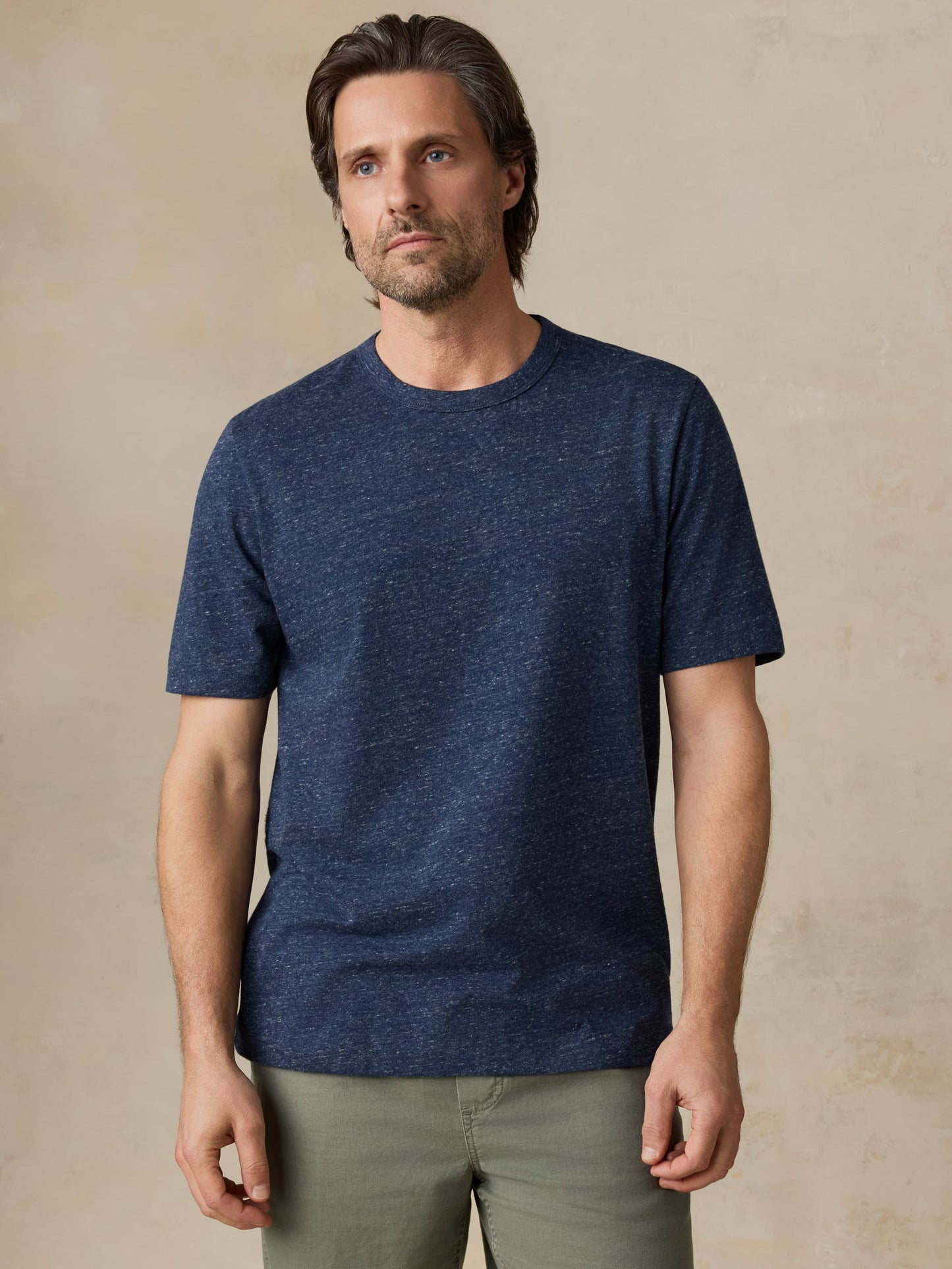 Short-Sleeve Breeze Tee - Midnight Skies Heather