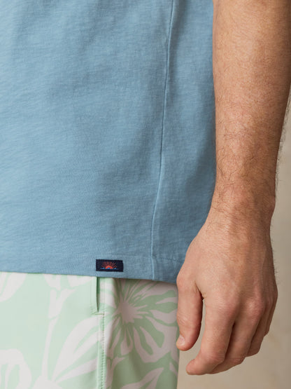 Sunwashed Regenerative Graphic Tee - Stormy Lake