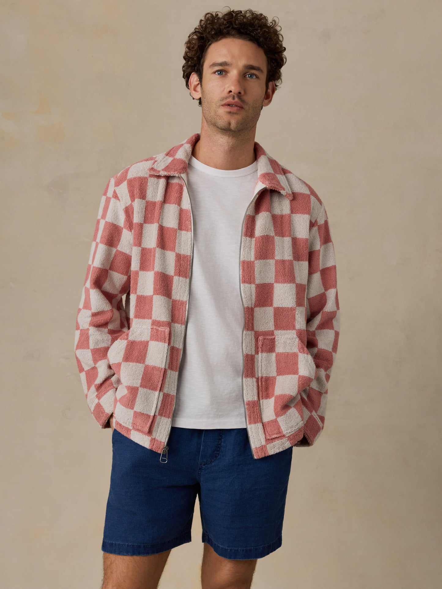 Cabana Apres Jacket - Red Shell Buffalo