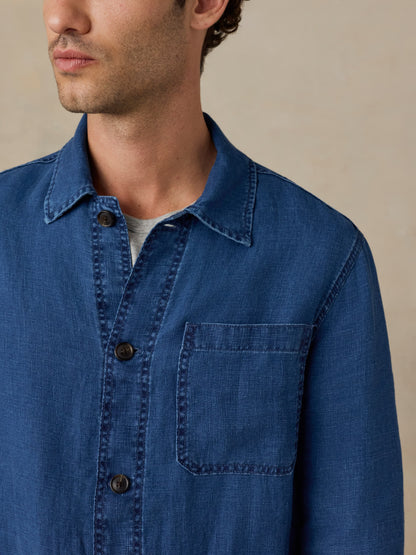 Indigo Studio Jacket - Island Indigo Wash
